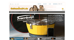 Desktop Screenshot of gelkamine24shop.de